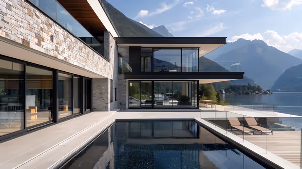 See-Villa am Lago di Lugano (anonymisiert)